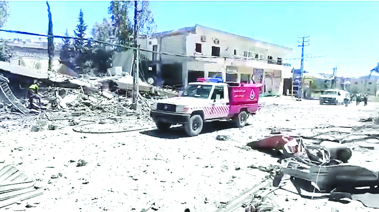 Israel carries out south and inland raids