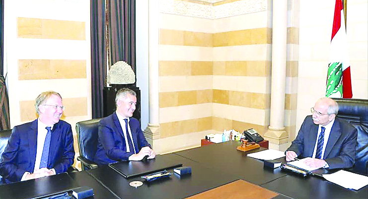 وزير العدل الفرنسي يجول: مستعدون لمواكبة لبنان في المسار الاصلاحي
