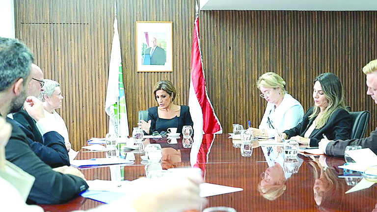 Al-Zein to a European delegation: War impedes Lebanon’s climate efforts to mitigate climate change