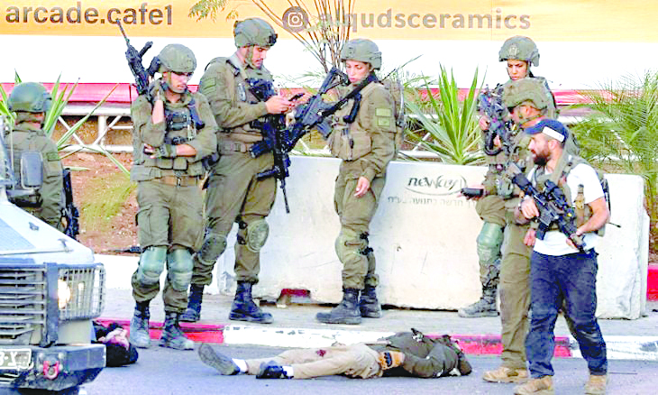 Palestinians Killed and Two Soldiers Killed in a Resistance Operation Near Hebron