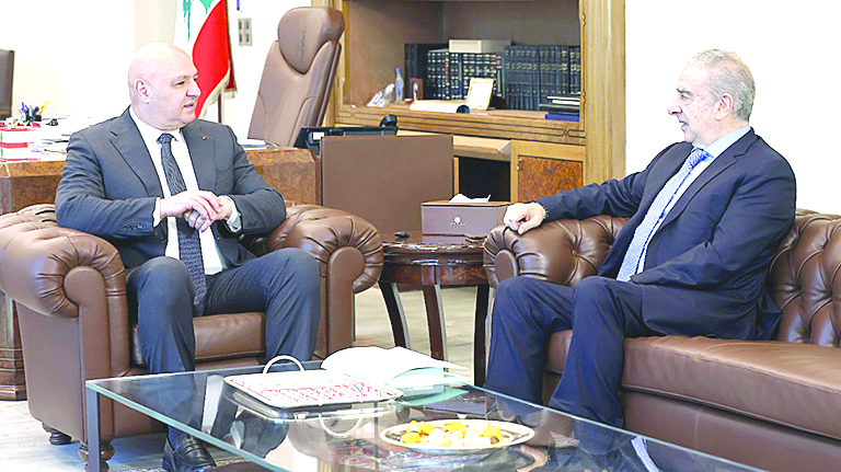 Pharaon briefed the President of the Republic on the results of his discussions on neutrality