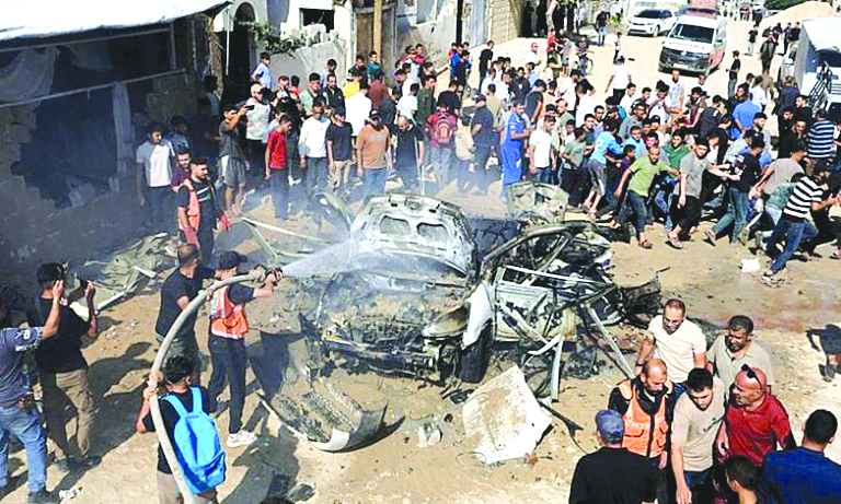 4 Palestinians killed, including a girl, in Israeli attacks on the Gaza Strip
