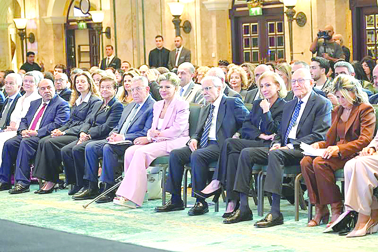Salam at the “Women on the Front Lines” conference: Women’s rights are a fundamental criterion for state-building