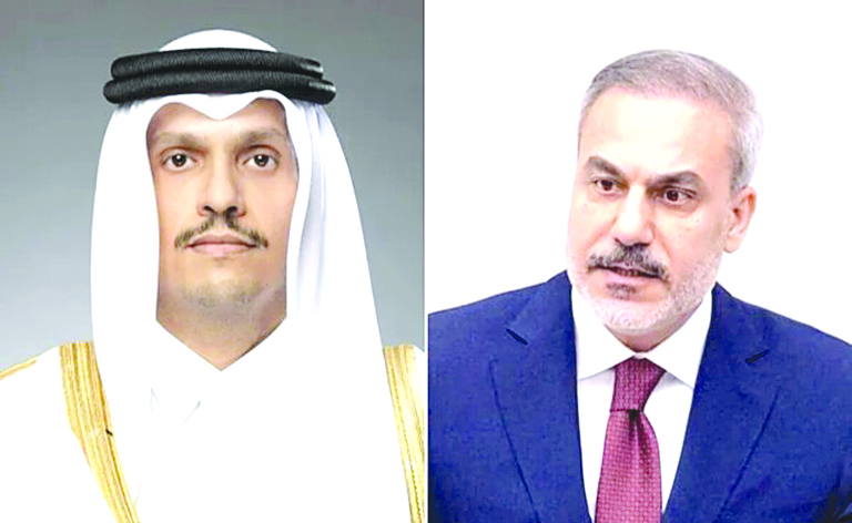 قطر وتركيا تبحثان خفض التصعيد وضمان حرية الملاحة البحرية