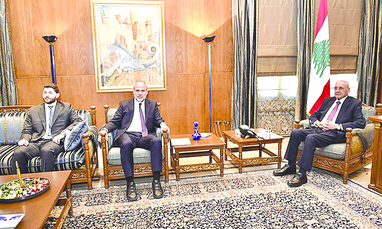 Berri’s meetings in Ain al-Tineh focus on unity and defusing strife